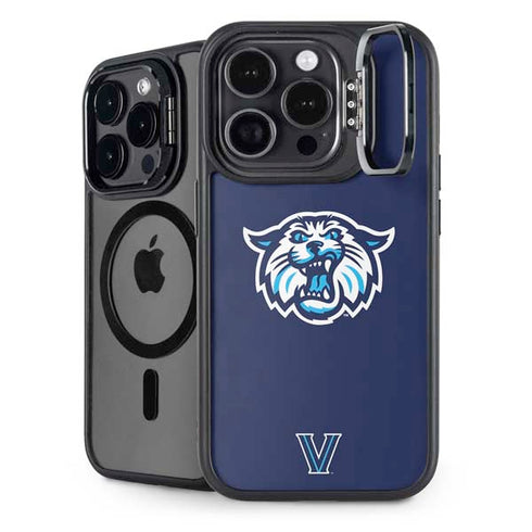 Villanova University V Initial iPhone 15 Pro Kickstand Case